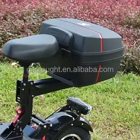 Seat and rear storage box
